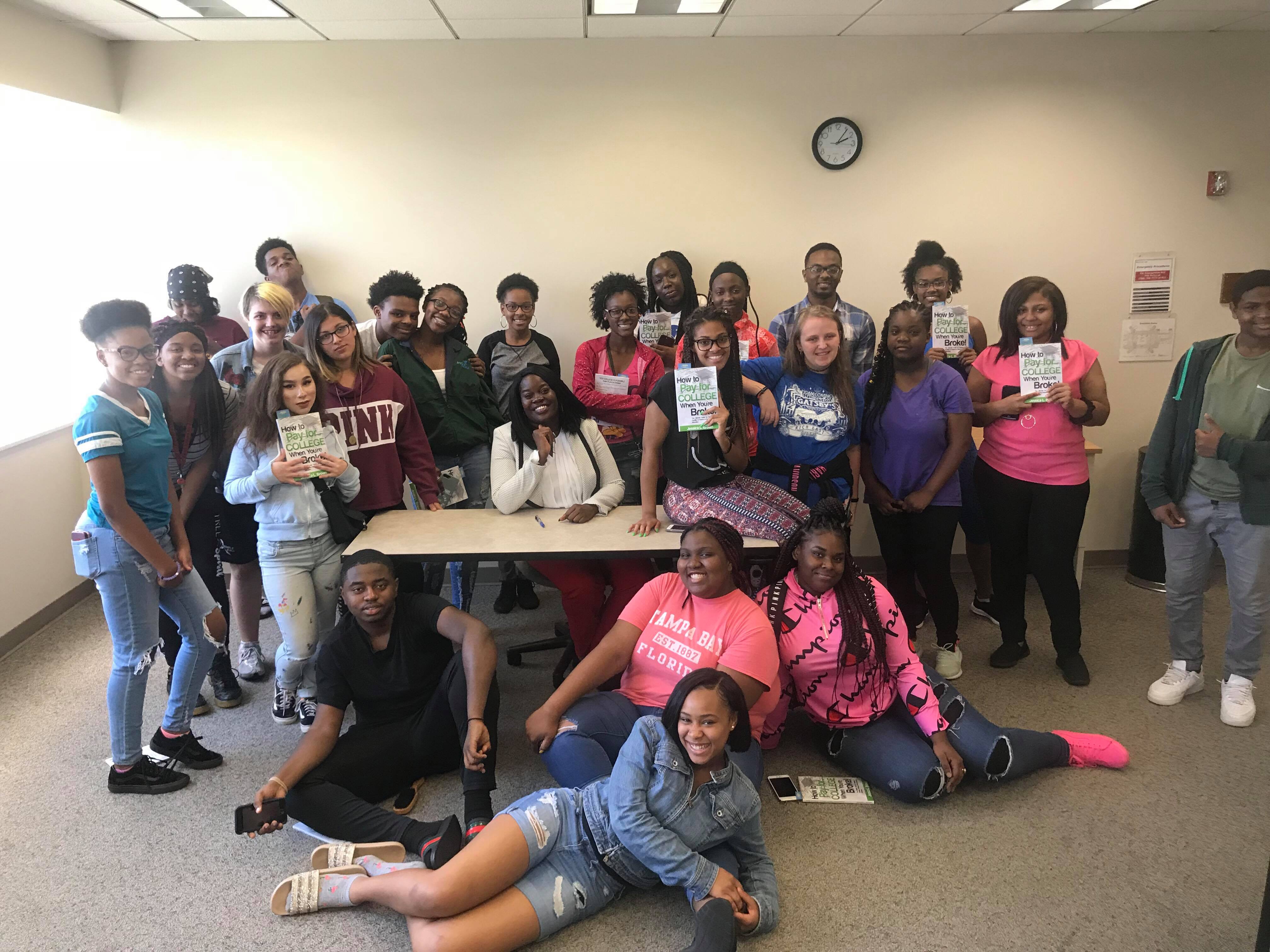 Mogul Academy students and mentors